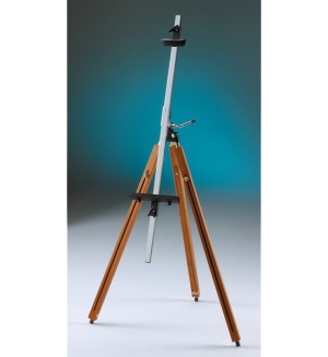 Мольберт  металл. на буковых ножках