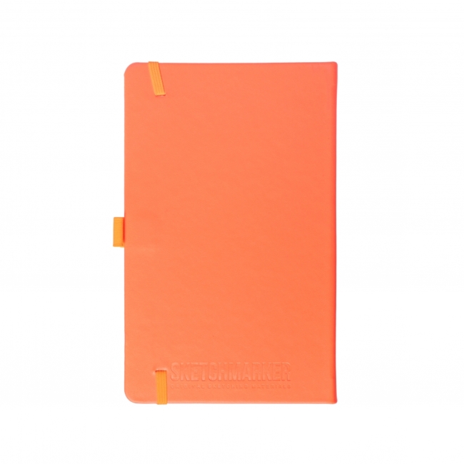 Блокнот для зарисовок Sketchmarker 140г/кв.м 13*21см 80л твердая обложка Неоновый коралл Блокнот для зарисовок Sketchmarker 140г/кв.м 13*21см 80л твердая обложка Неоновый коралл