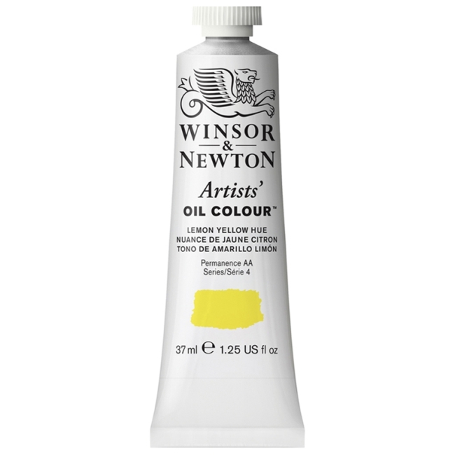 Краска масляная профессиональная Winsor&Newton "Artists' Oil", желтый лимон