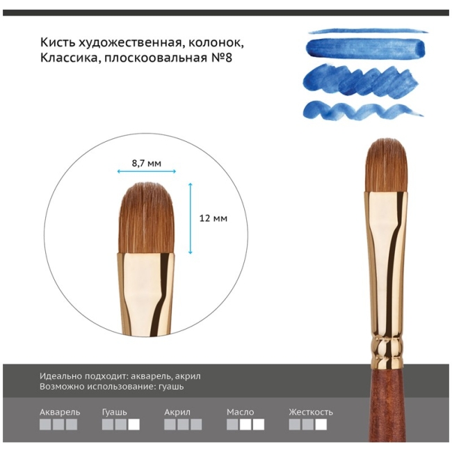 Маркер художественный двухсторонний Winsor&Newton "Pro", пулевидный/скошенный, 2мм/7мм , Коричневое седло Маркер художественный двухсторонний Winsor&Newton "Pro", пулевидный/скошенный, 2мм/7мм , Коричневое седло