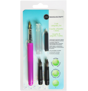 Набор пишущих узлов Manuscript Creative с аксессуарами 3шт блистер,