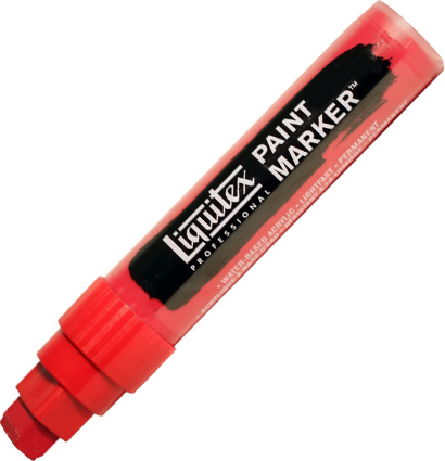 Маркер акриловый Liquitex Paint Marker широкий 15 мм 311 кадмий красный темный имит купить в магазине маркеров ArtCraft.Space