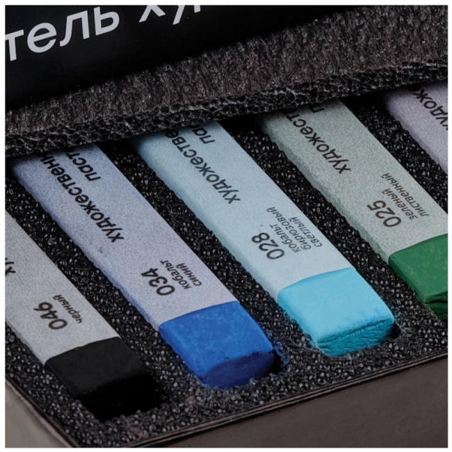 Пастель художественная Гамма "Старый мастер", 12 цветов, картон. упак.