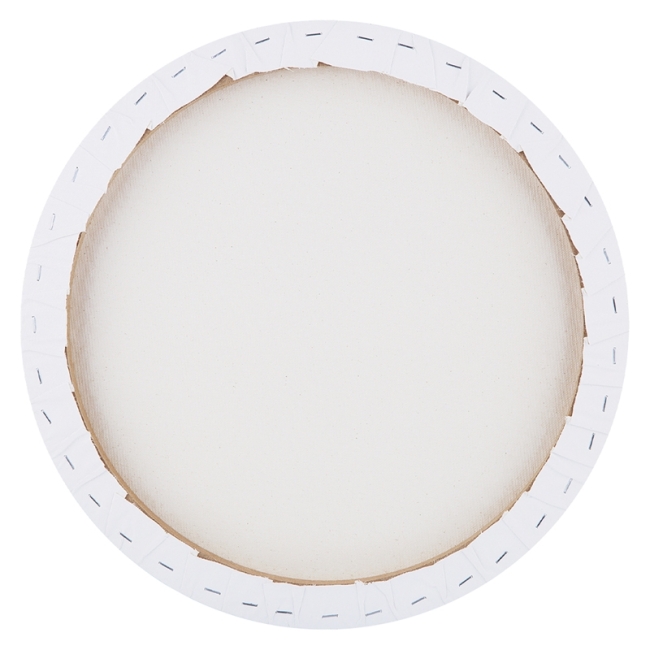 Холст на подрамнике Гамма "Студия", круглый, диаметр 20 см, 100% хлопок, 280г/м2, мелкое зерно