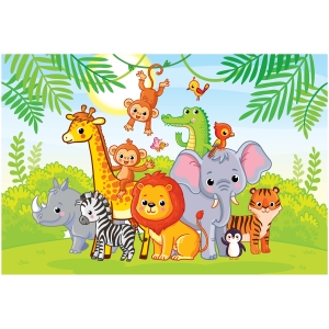 Пазл  24 эл. Maxi ТРИ СОВЫ "Животные Африки"