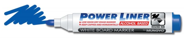 Маркер для досок круглый кончик синий