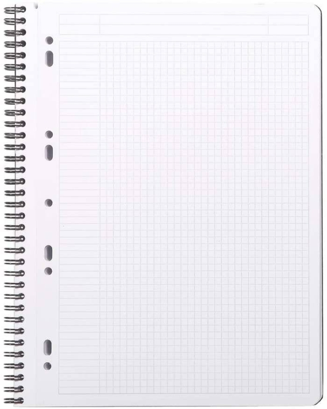 Блокнот черный в клетку Rhodiactive полипропиленовая обложка А4 / 80 листов / 90 гм купить в художественном магазине ArtCraft.Space