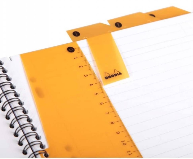 Блокнот черный в клетку Rhodiactive полипропиленовая обложка А4 / 80 листов / 90 гм купить в художественном магазине ArtCraft.Space