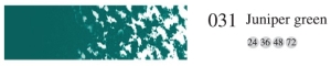 Пастель мягкая профессиональная квадратная цвет № 031 зеленый можжевельник
