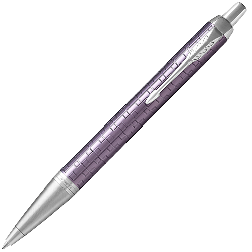 Ручка шариковая Parker IM Special Edition Dark Violet CT 1 мм синие чернила, подарочная упаковка купить в магазине ArtCraft.Space