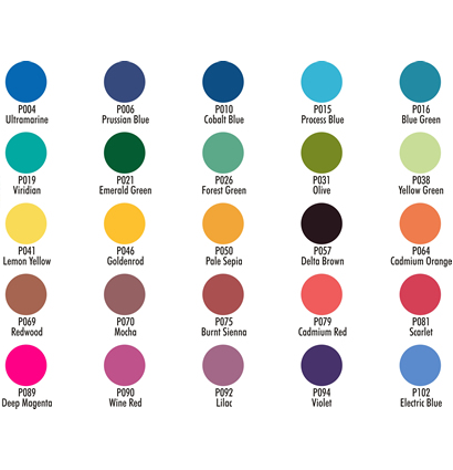 Купить большой базовый набор профессиональных маркеров для скетчинга и графики Chartpak AD Markers 25 Basic в интернет-магазине товаров для скетчинга и рисования ArtCraft.Space