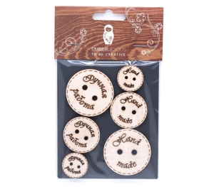 Набор заготовок для декорирования Basic shapes7 фанера 10х14см,