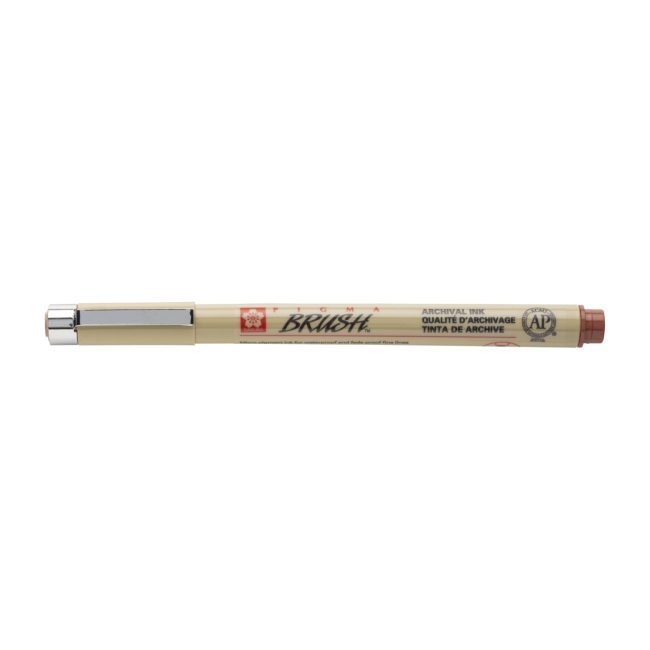 Ручка капиллярная Pigma Brush Коричневый