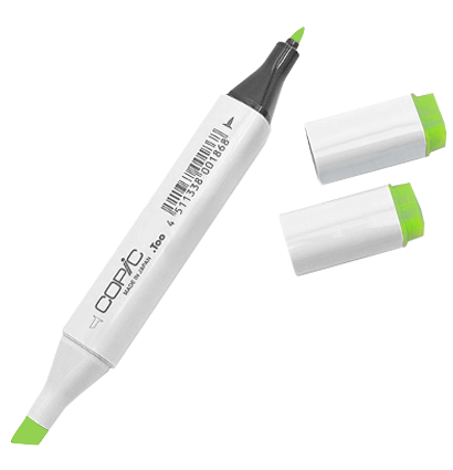 Маркер Copic YG25 Celadon Green / Серовато Зеленый Кобальт поштучно купить в официальном магазине Копик Клаб ArtCraft.Space с доставкой по всему миру