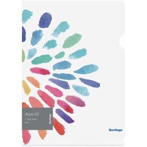 Папка-уголок Berlingo "Aqua XS" А4, 200мкм, с рисунком Папка-уголок Berlingo "Aqua XS" А4, 200мкм, с рисунком