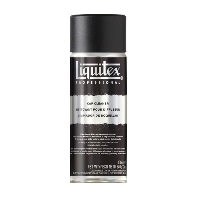 Очиститель для кэпов Liquitex Spray Cap Cleaner аэрозоль 400 мл купить в художественном магазине ArtCraft.Space с доставкой по всему миру