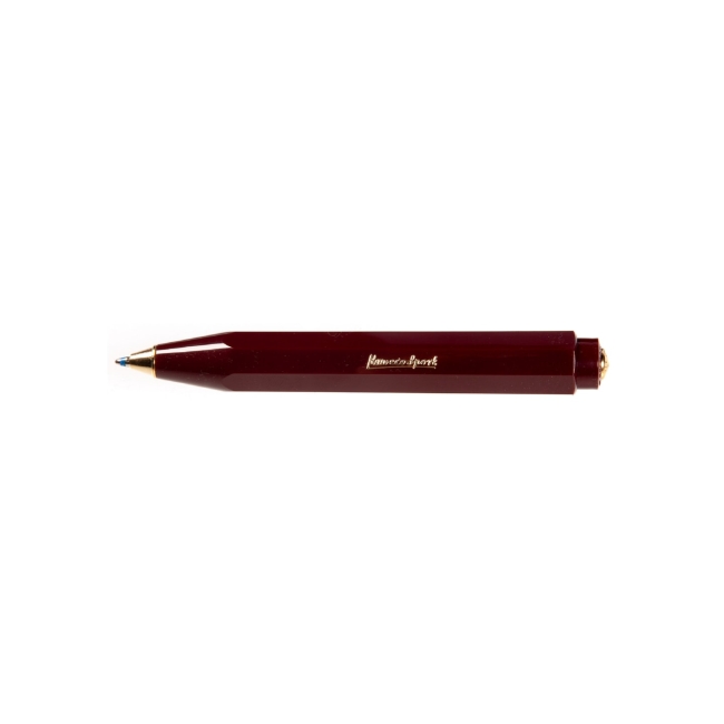 Ручка шариковая KAWECO CLASSIC Sport 1.0мм бордовый корпус