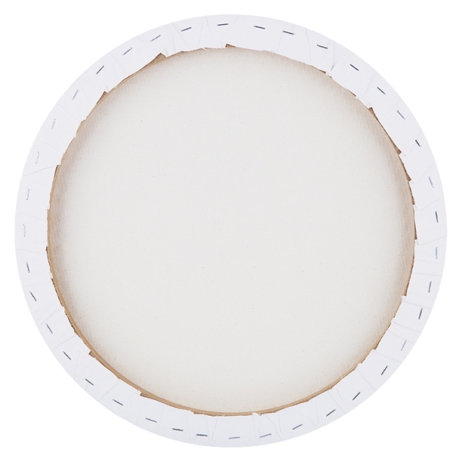 Холст на подрамнике Гамма "Студия", круглый, диаметр 30 см, 100% хлопок, 280г/м2, мелкое зерно Холст на подрамнике Гамма "Студия", круглый, диаметр 30 см, 100% хлопок, 280г/м2, мелкое зерно