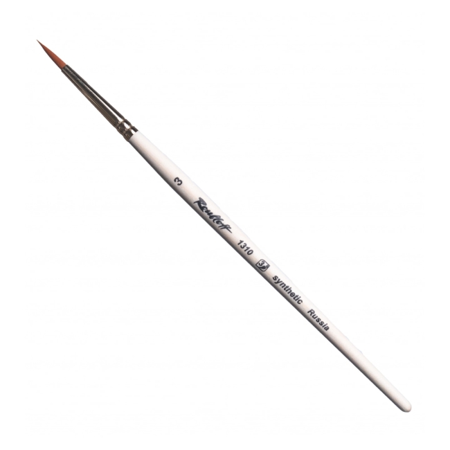 Кисть Roubloff Серия 1310 синтетика круглая лаковое покрытие ручка короткая №4