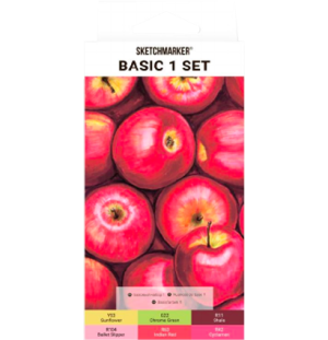 Набор маркеров SKETCHMARKER Basic 1 6шт + коробка, Набор маркеров SKETCHMARKER Basic 1 6шт + коробка,