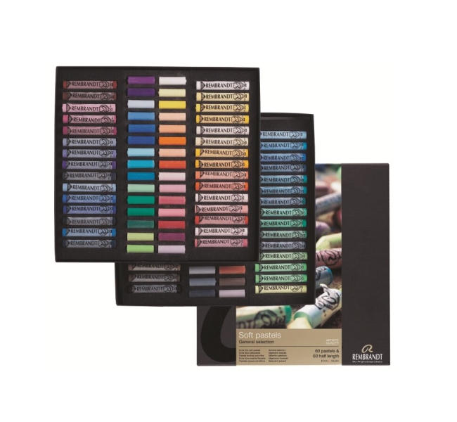 Набор пастели Rembrandt Royal Talens в наборе 120 цветов (основной) сухая мягкая купить в художественном магазине ArtCraft.Space
