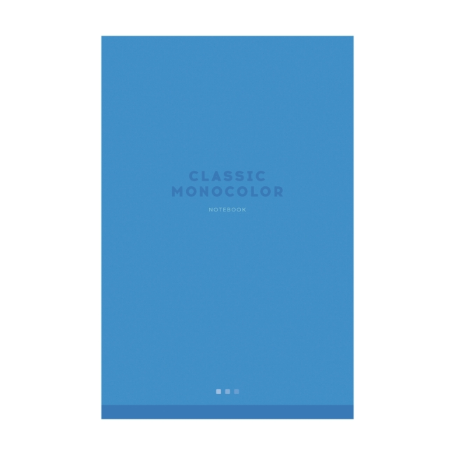 Блокнот А5 80л. на скрепке ArtSpace "Monocolor. Blue"