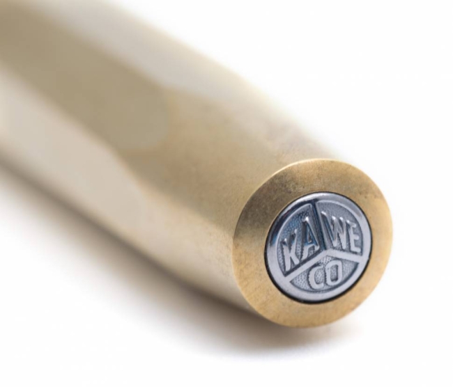 Ручка-роллер KAWECO BRASS Sport 0.7мм цвет корпуса латунный,