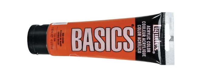 Краска акриловая Liquitex Basics №335 оксид красный 118 мл купить в художественном магазине ArtCraft.Space с доставкой по всему миру