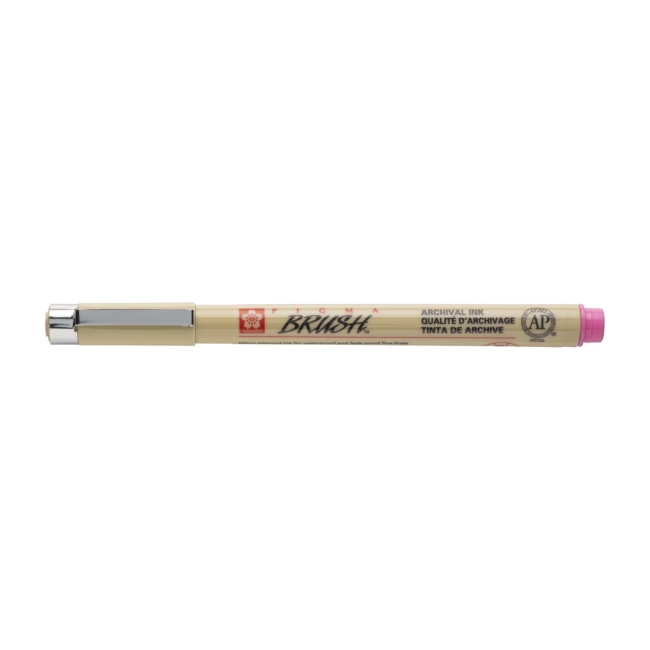 Ручка капиллярная Pigma Brush Розовый
