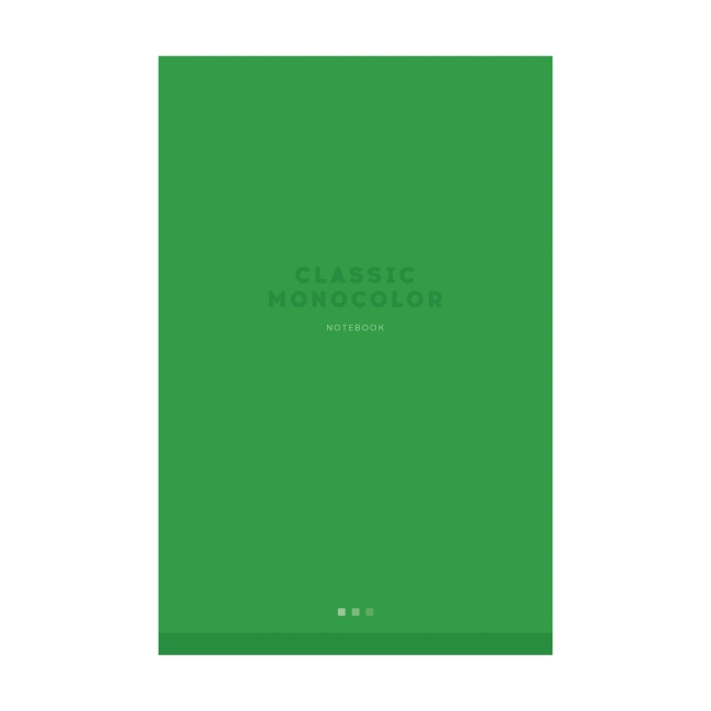 Блокнот А5 80л. на скрепке ArtSpace "Monocolor. Green"