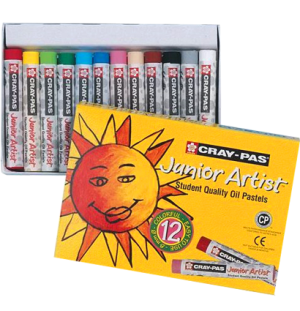 Набор пастели масляной Junior Artist 12цв.,, Набор пастели масляной Junior Artist 12цв.,,