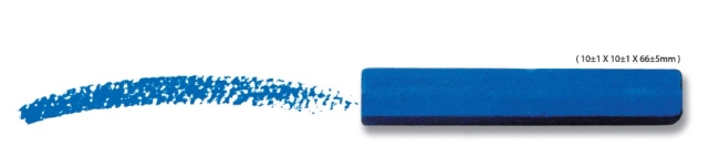 Пастель мягкая квадратная 12 Угольных цветов в блистере