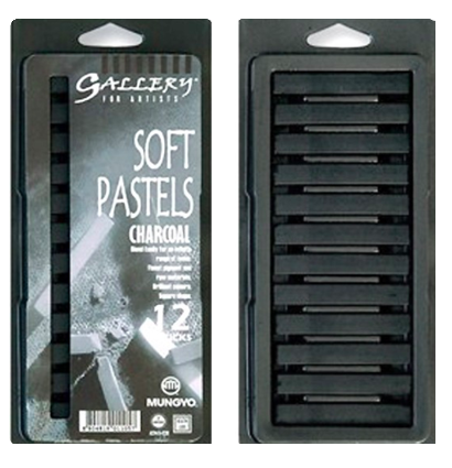 Пастель Mungyo Artists Soft Pastel сухая квадратная 12 цветов (угольные) купить в художественном магазине ArtCraft.Space с доставкой по всему миру