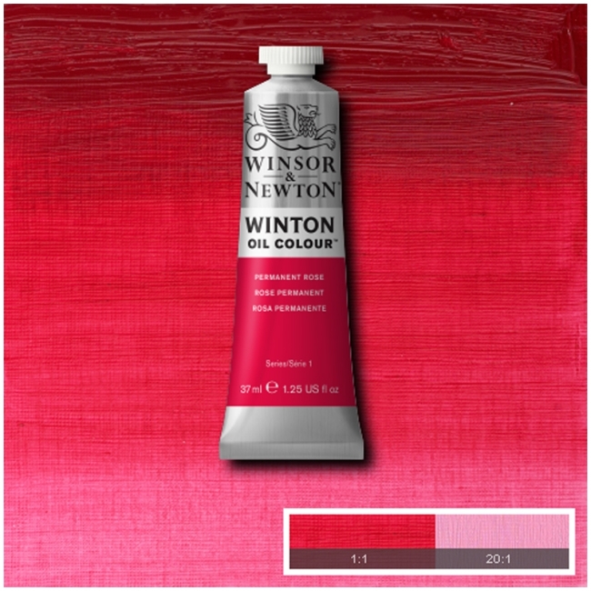 Масляные краски Winton, 37мл, перманентный розовый