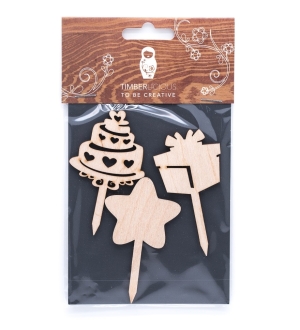 Набор заготовок для декорирования Celebrations1 фанера 10х14см,