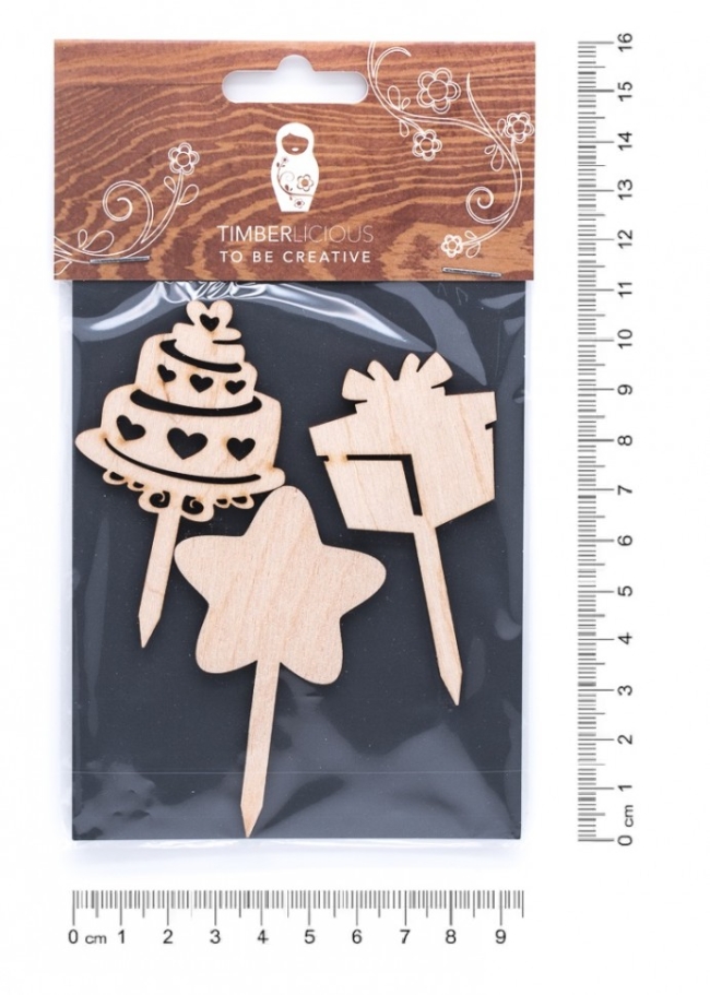 Набор заготовок для декорирования Celebrations1 фанера 10х14см,