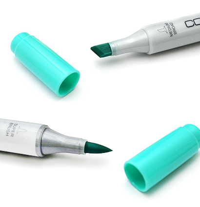 Copic Ciao Bright Colors 5+1 набор маркеров с кистью для рисования (яркие маркеры + линер) купить в магазине маркеров ArtCraft.Space с доставкой по всему миру