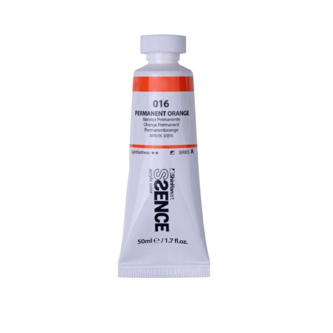 Краска акриловая ShinHan Ssence туба 50мл №16 Оранжевый устойчивый Краска акриловая ShinHan Ssence туба 50мл №16 Оранжевый устойчивый