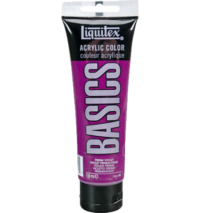 Краска акриловая Liquitex Basics №391 фиолетовая призма 118 мл купить в художественном магазине ArtCraft.Space с доставкой по всему миру