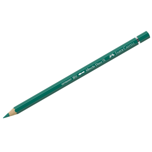 Карандаш акварельный художественный Faber-Castell "Albrecht Durer", цвет 276 жженая хромовая зелень