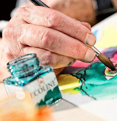 Набор жидкой акварели во флаконах Ecoline Royal Talens 10 цветов, 30 мл для акварельного скетчинга купить в художественном интернет-магазине ArtCraft.Space