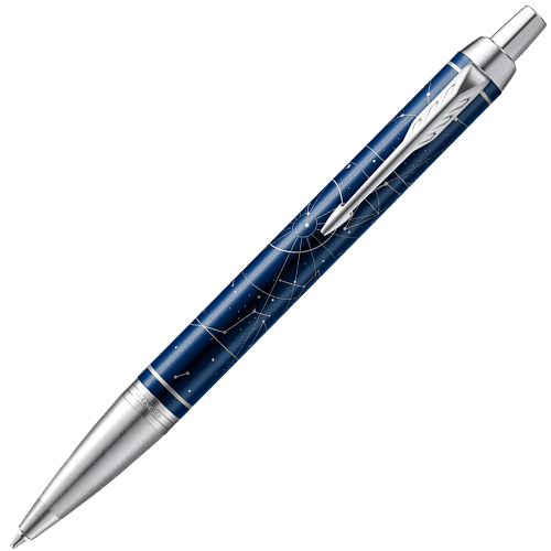Ручка шариковая Parker IM Special Edition Midnight Astral CT 1 мм синие чернила, подарочная упаковка купить в магазине ArtCraft.Space
