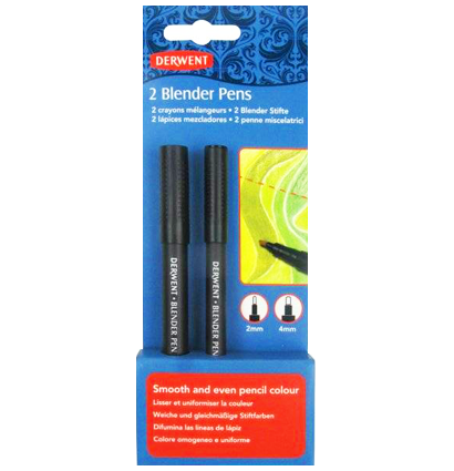 Набор ручек для блендинга Derwent Blender Pens для смешивания цветов 2 штуки купить в магазине товаров для рисования ArtCraft.Space с доставкой по РФ и СНГ