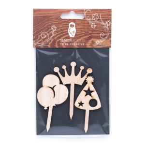 Набор заготовок для декорирования Celebrations2 фанера 10х14см