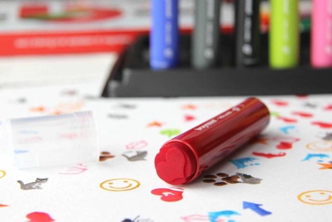 Набор фломастеров со штампами Bruynzeel Super Stamp 10 цветов  купить в магазине маркеров ArtCraft.Space