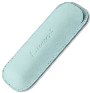 Чехол для ручек KAWECO ECO кожаный для 1 ручки Sport бирюзовый,