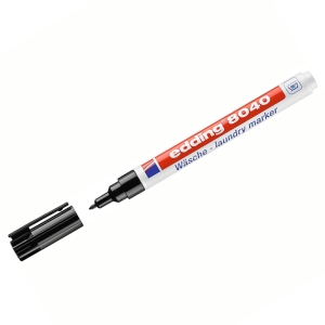 Маркер для белья Edding "8040" черный, 1,0мм