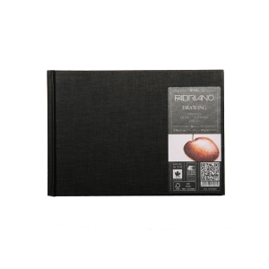 Блокнот для зарисовок Drawingbook 160г/м.кв 14,8x21см мелкозернистая 60л (ландшафт)