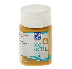 Краска по ткани DECO TEXTIL банка 50мл №145 Медовый,