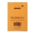 Блокнот оранжевый в клетку Rhodia Basics мягкая обложка 7.4 х 21 см / 80 листов / 80 гм купить в художественном магазине ArtCraft.Space с доставкой